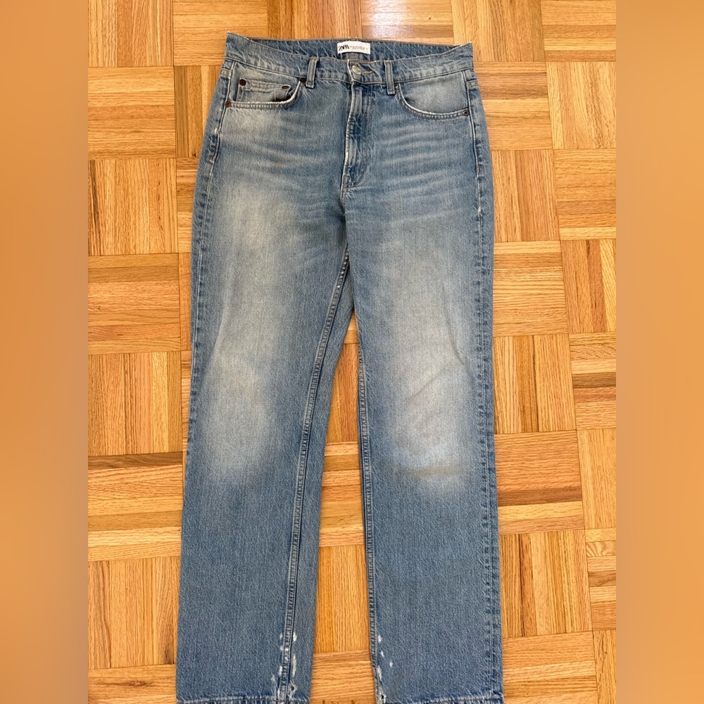 Zara mid rise jeans